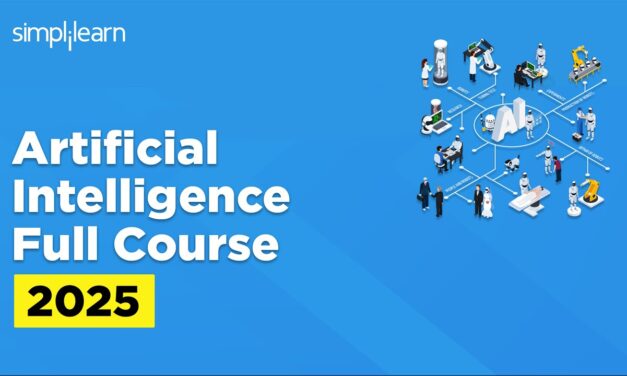 Artificial Intelligence Full Course 2025 — Beginner AI Tutorial by Simplilearn