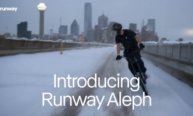 Introducing Runway Aleph | A new way to edit, transform and generate video