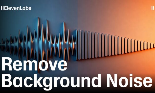 Remove Background Noise from Video in 1 Click
