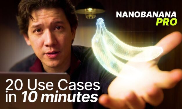 Nano Banana Pro: 20 Use Cases in 10 minutes