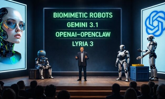 AI EXPLODES This Month: Biomimetic Robots, Gemini 3.1, OpenAI–OpenClaw, LYRIA 3 & More