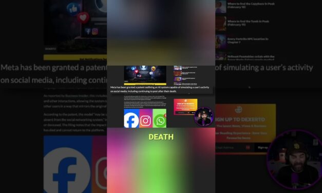 Meta Patents AI To Post After You’re Dead