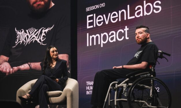 The First-Ever Live Performance with an AI Singing Voice Clone | ElevenLabs Impact